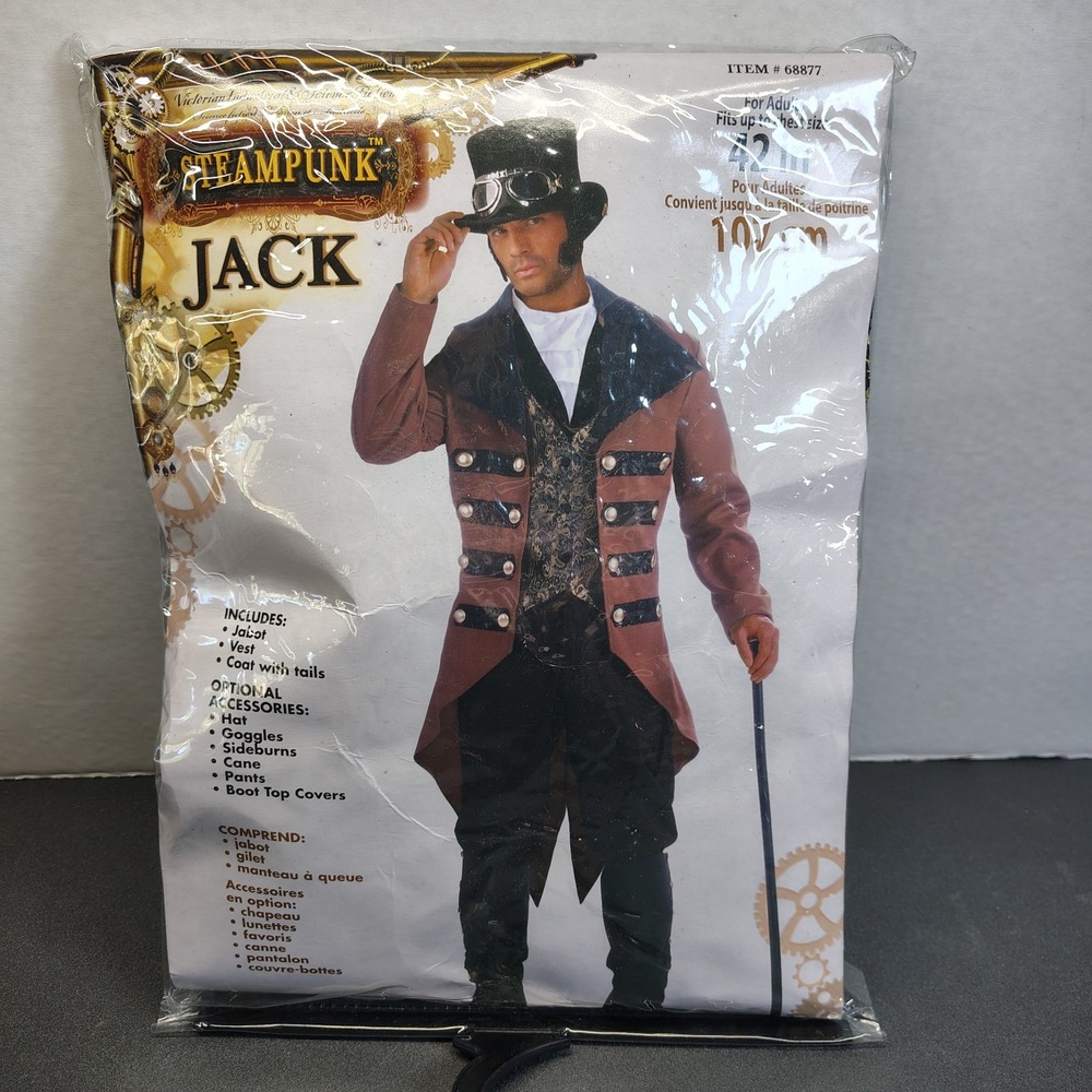 steampunk jack adult mens costume